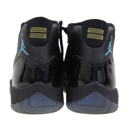 NIKE ナイキ 美品 エアジョーダン11 レトロ ガンマ シューズ メンズ ブラック 28cm CT8012-047 シューズ