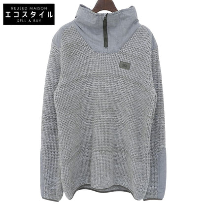 G-STAR RAW ジースターロゥ Knitted Sweater Utility Half Zip トップス メンズ グレー グリーン系 L トップス