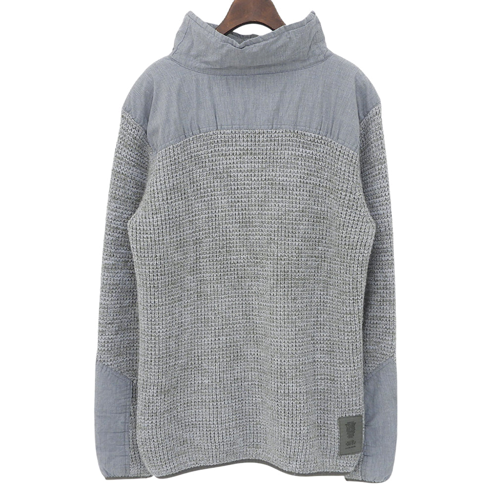 G-STAR RAW ジースターロゥ Knitted Sweater Utility Half Zip トップス メンズ グレー グリーン系 L トップス
