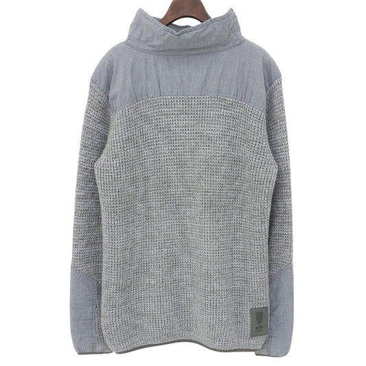 G-STAR RAW ジースターロゥ Knitted Sweater Utility Half Zip トップス メンズ グレー グリーン系 L トップス