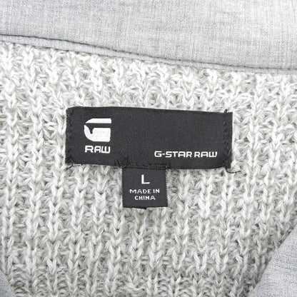 G-STAR RAW ジースターロゥ Knitted Sweater Utility Half Zip トップス メンズ グレー グリーン系 L トップス