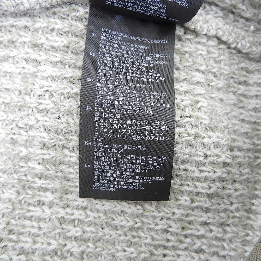 G-STAR RAW ジースターロゥ Knitted Sweater Utility Half Zip トップス メンズ グレー グリーン系 L トップス