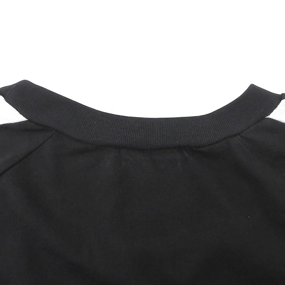 MARNI マルニ コットン クルーネック ロゴTシャツ トップス レディース ブラック 12 M01067 24年製 トップス