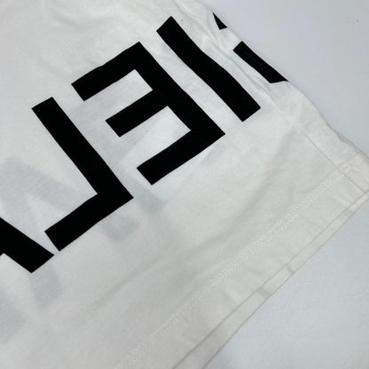 MM6 エムエムシックス S52GC0110 ホワイト クロップド丈 Tシャツ トップス