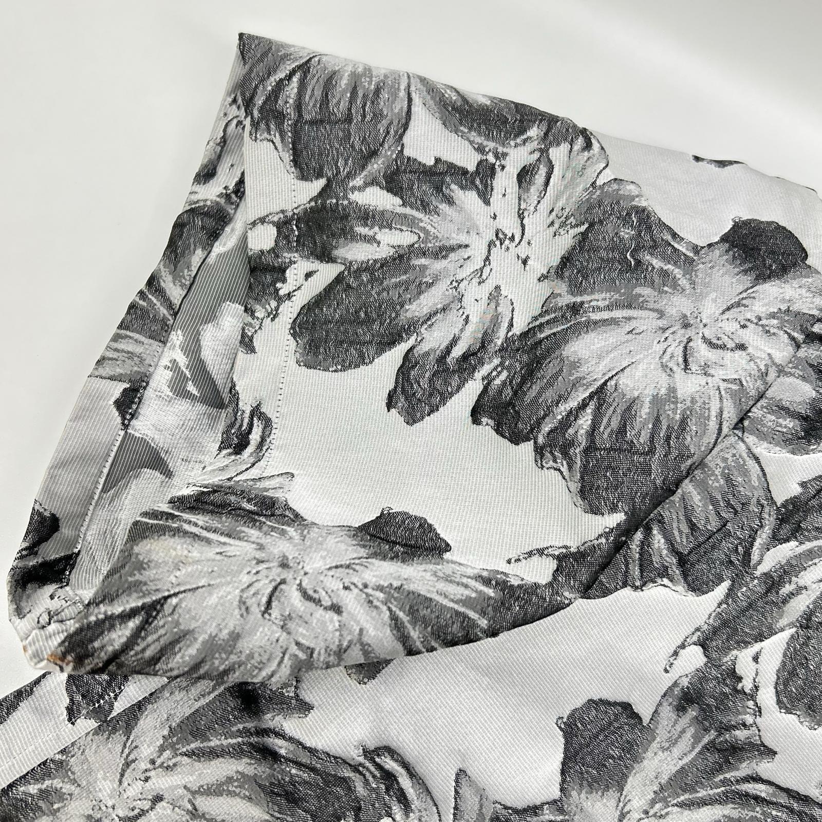 TOGA トーガ 23SS TA31-FJ027 ブラック Flower jacquard shirt トップス