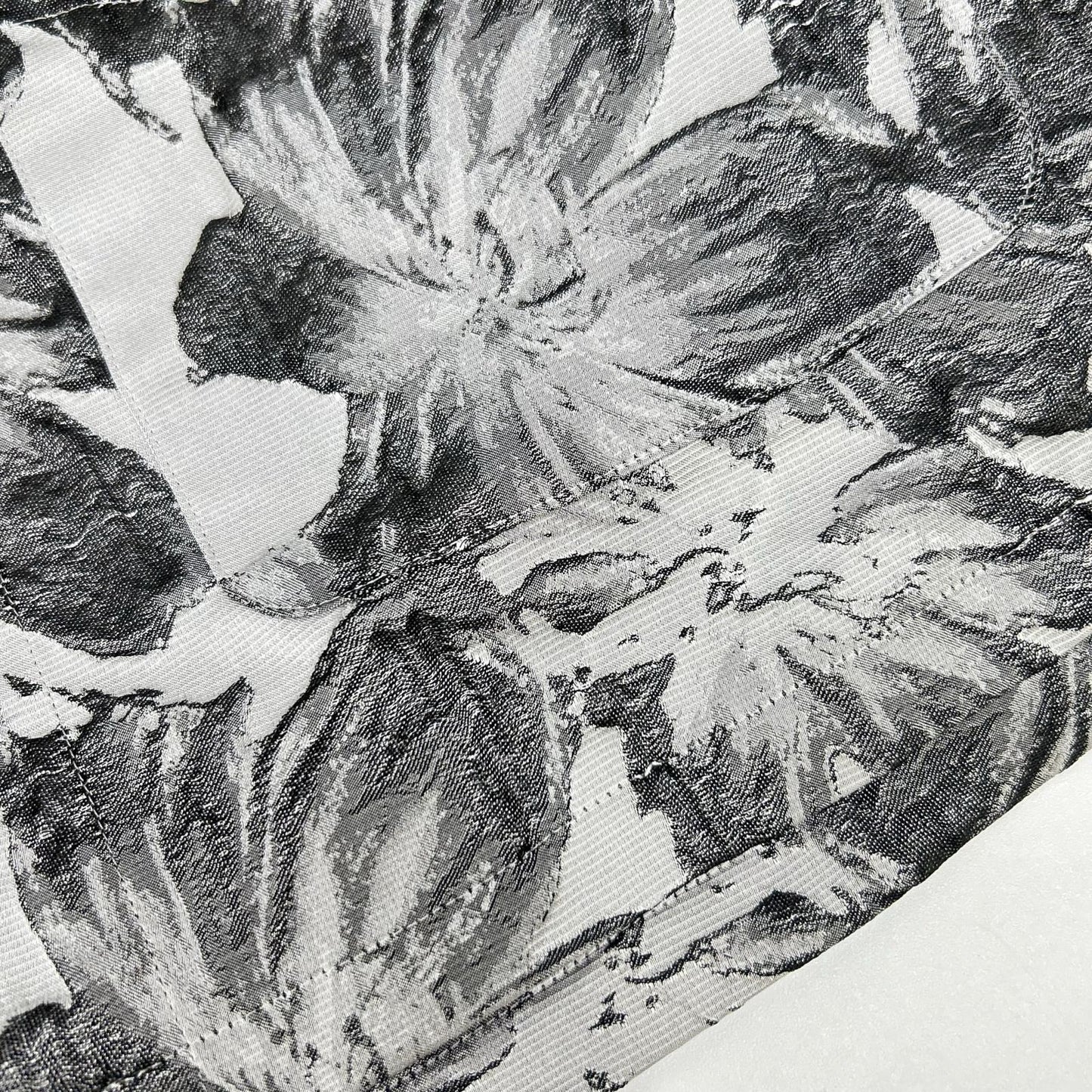 TOGA トーガ 23SS TA31-FJ027 ブラック Flower jacquard shirt トップス