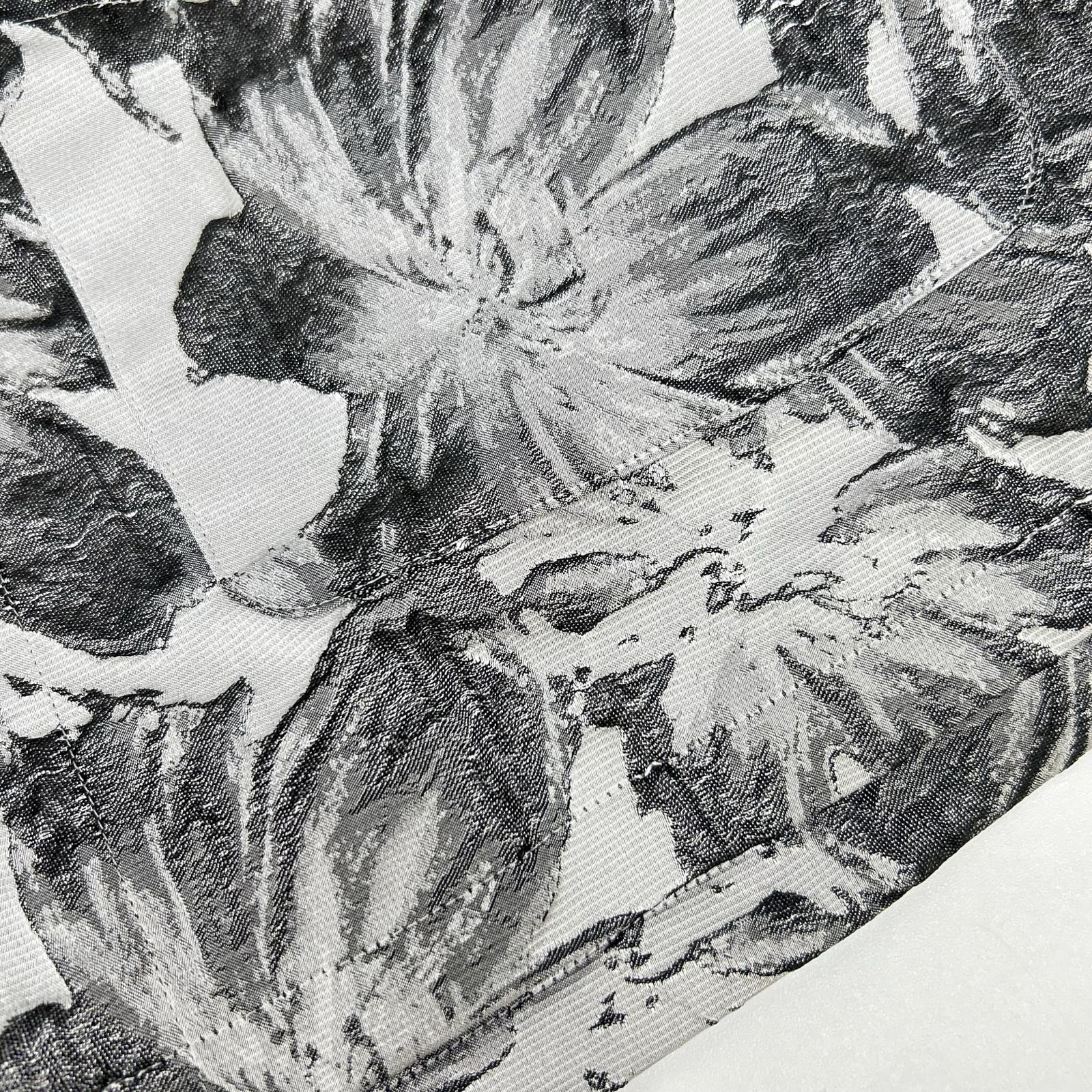 TOGA トーガ 23SS TA31-FJ027 ブラック Flower jacquard shirt トップス