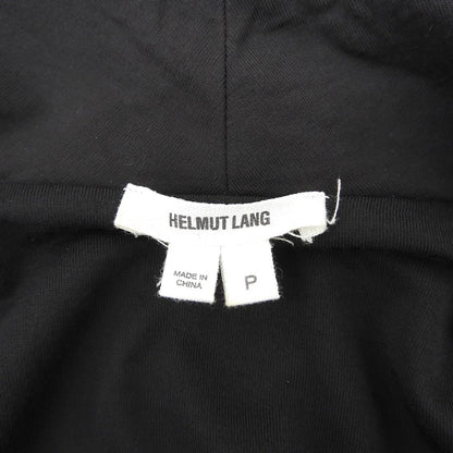 Helmut Lang ヘルムートラング コットン ビッグカラー ライダース ジャケット レディース ブラック P ジャケット