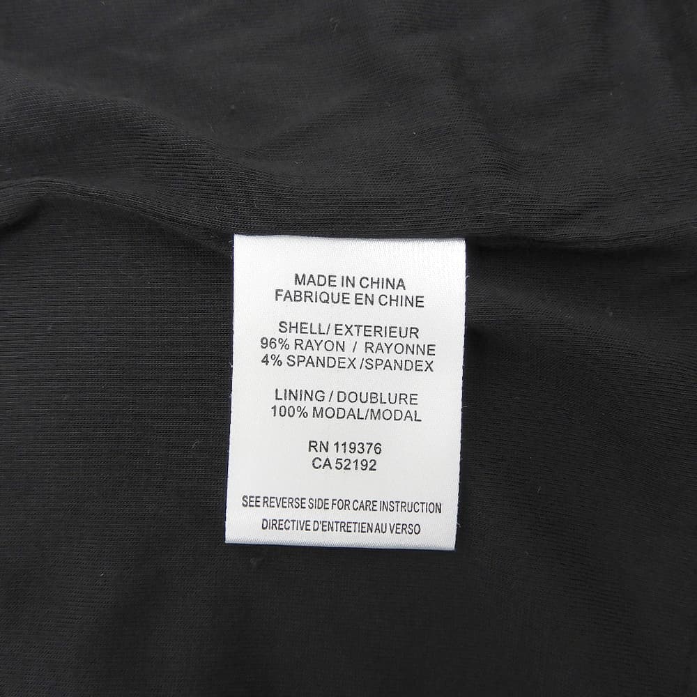 Helmut Lang ヘルムートラング コットン ビッグカラー ライダース ジャケット レディース ブラック P ジャケット