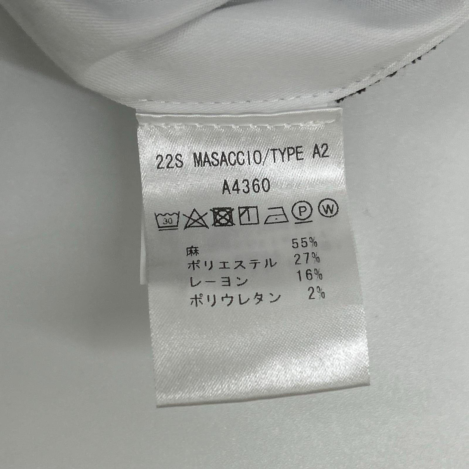 giab's ARCHIVIO ジャブスアルキヴィオ A4360 ブラウン テクノリネン マサッチョ パンツ ボトムス