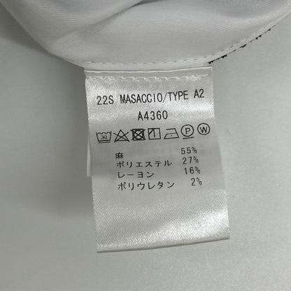 giab's ARCHIVIO ジャブスアルキヴィオ A4360 ブラウン テクノリネン マサッチョ パンツ ボトムス