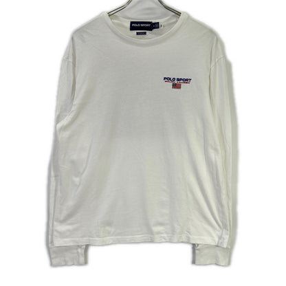 PoloSportRalphLauren ポロスポーツラルフローレン 21年製 ホワイト CLASSIC FIT ロゴ Tシャツ トップス