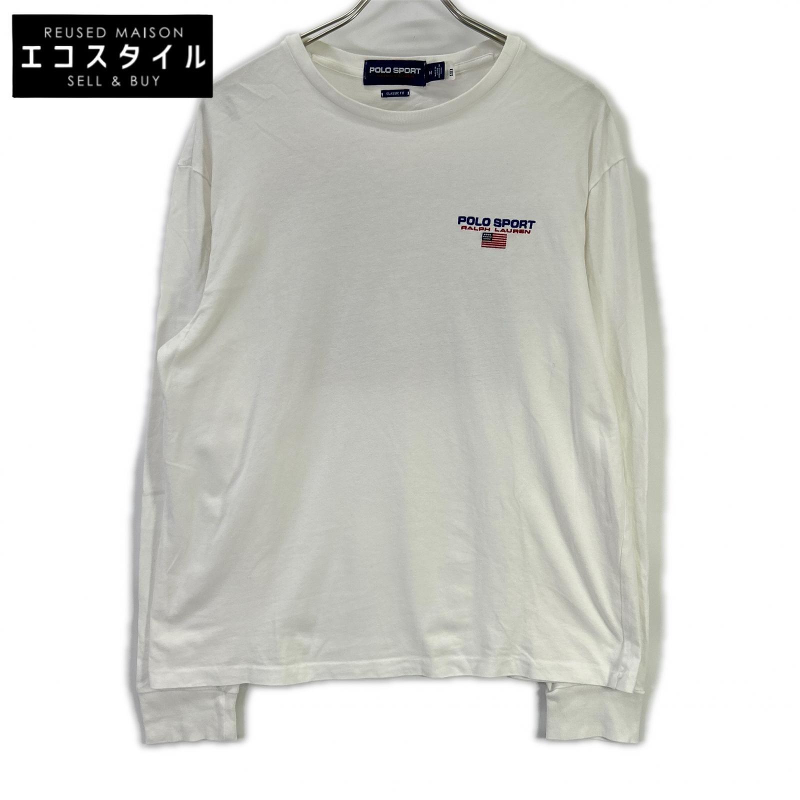 PoloSportRalphLauren ポロスポーツラルフローレン 21年製 ホワイト CLASSIC FIT ロゴ Tシャツ トップス