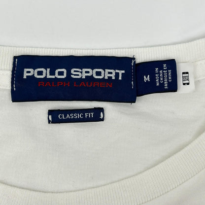 PoloSportRalphLauren ポロスポーツラルフローレン 21年製 ホワイト CLASSIC FIT ロゴ Tシャツ トップス