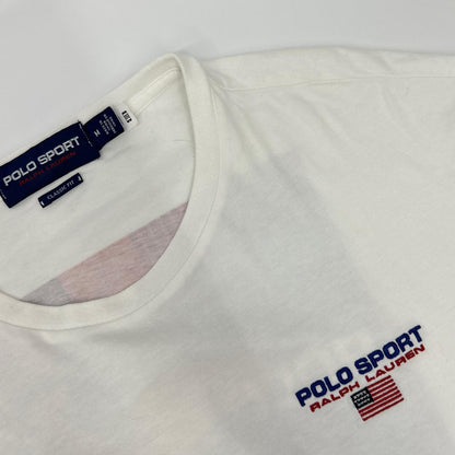 PoloSportRalphLauren ポロスポーツラルフローレン 21年製 ホワイト CLASSIC FIT ロゴ Tシャツ トップス