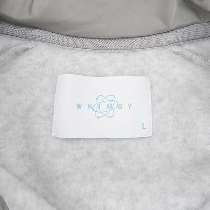 whimsy ウィムジー 美品 フリースプルオーバー トップス メンズ グレー グレー L トップス