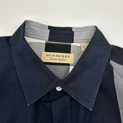 Burberry LONDON バーバリーロンドン 8004829 ネイビー Windsor patch pocket shirt トップス