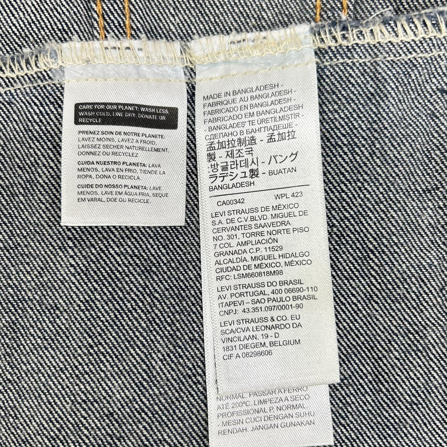 LEVI'S リーバイス 72334-0134 インディゴ TYPEⅢトラッカージャケット ジャケット