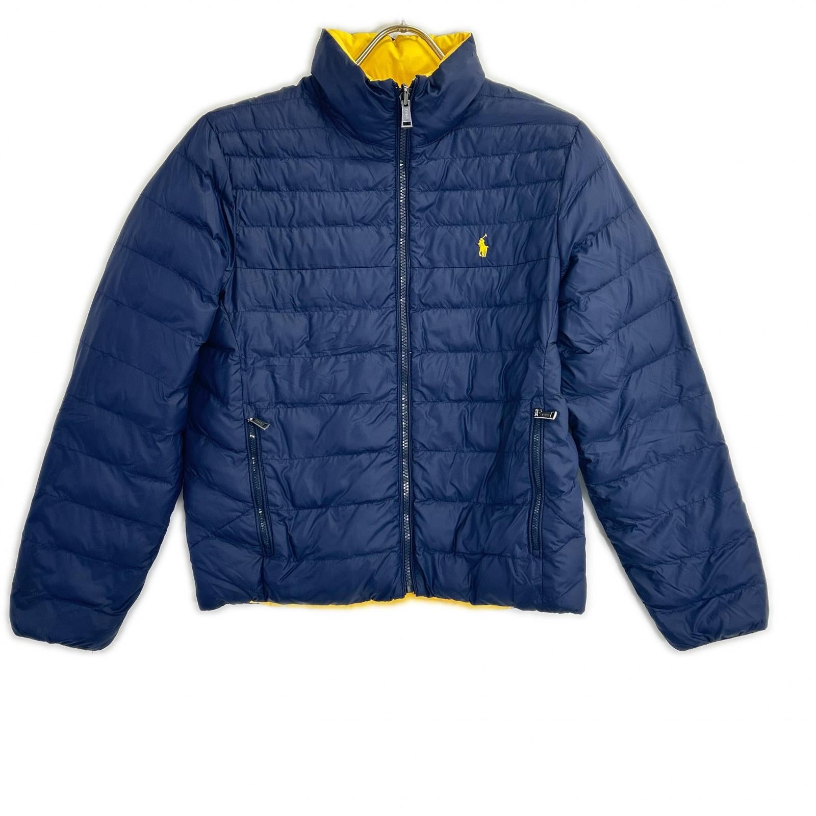 POLObyRalphLauren ポロラルフローレン ネイビー×イエロー P-Layer リバーシブルジャケット ジャケット