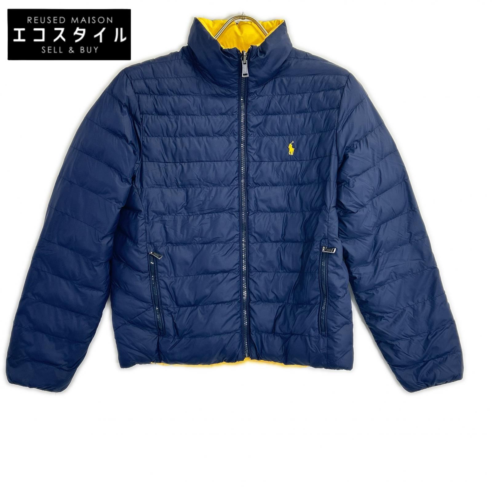 POLObyRalphLauren ポロラルフローレン ネイビー×イエロー P-Layer リバーシブルジャケット ジャケット