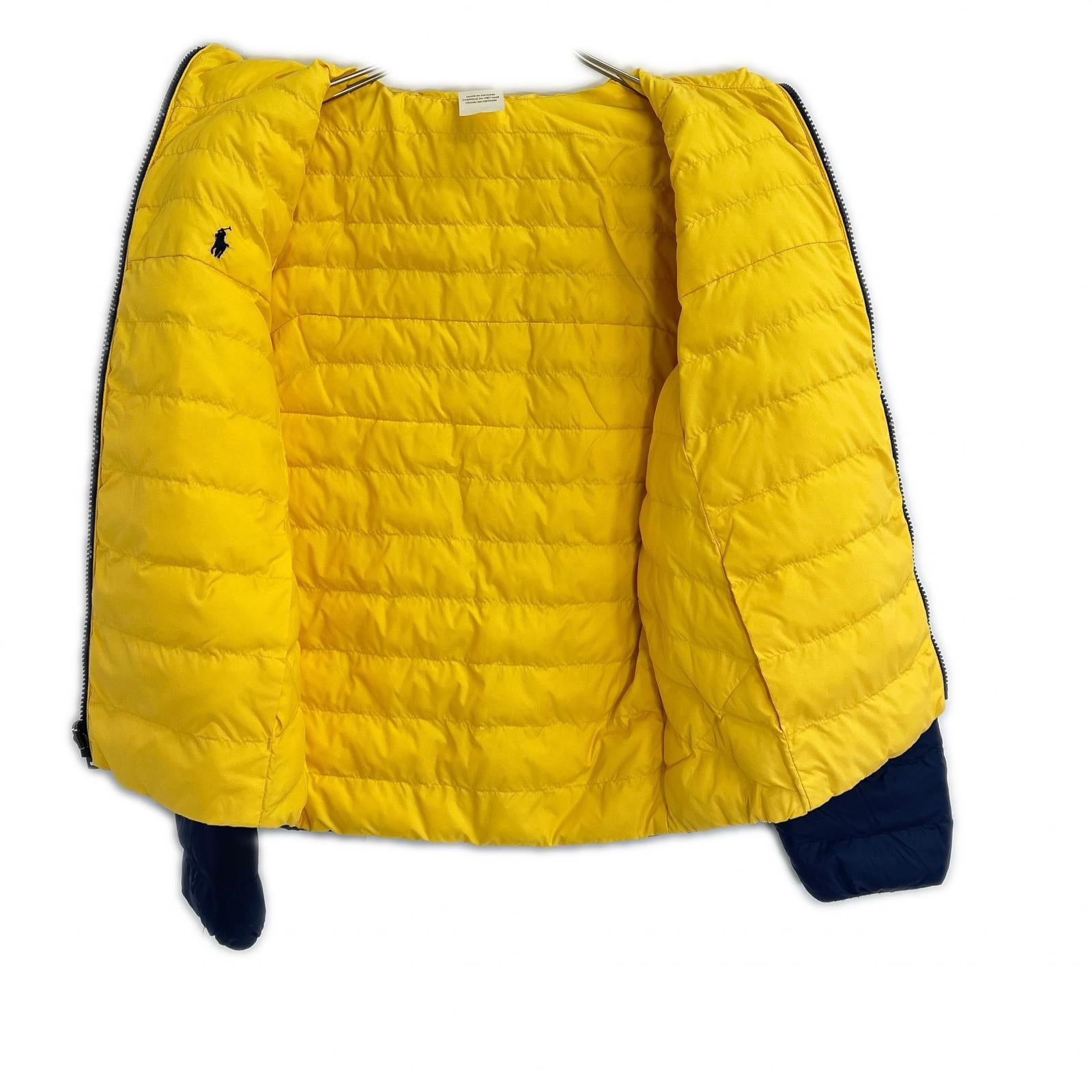 POLObyRalphLauren ポロラルフローレン ネイビー×イエロー P-Layer リバーシブルジャケット ジャケット