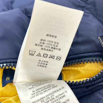 POLObyRalphLauren ポロラルフローレン ネイビー×イエロー P-Layer リバーシブルジャケット ジャケット