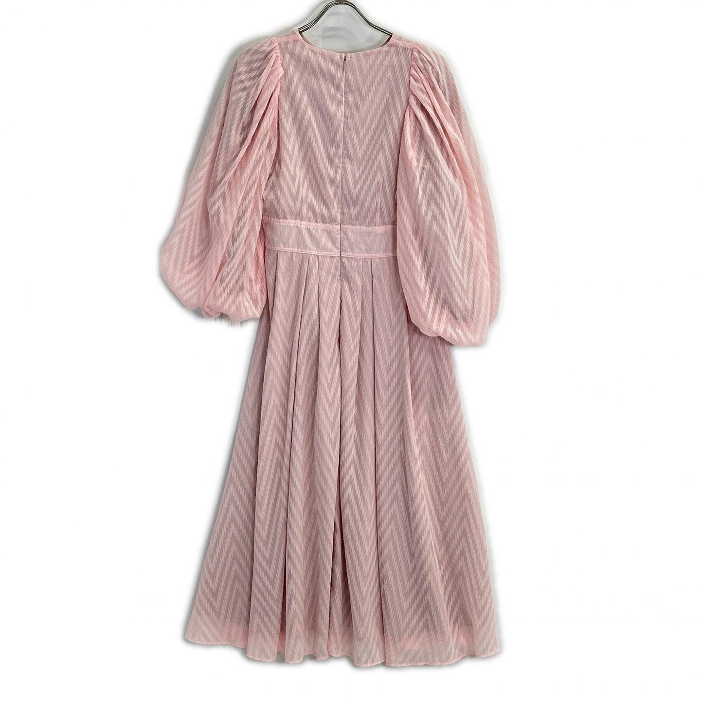 CELFORD CWF0214120 pink dobby chiffon dress dress