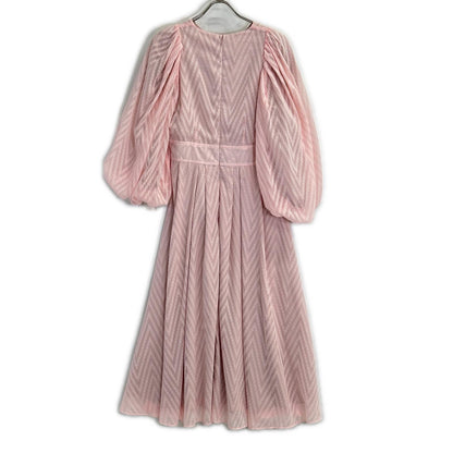 CELFORD CWF0214120 pink dobby chiffon dress dress