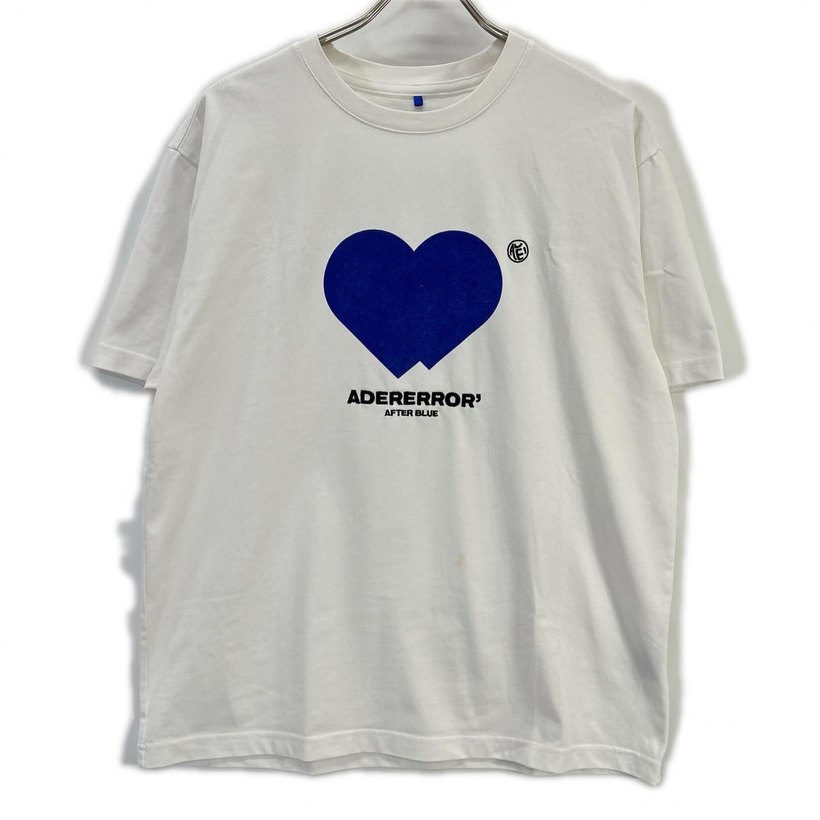ADER error アーダーエラー ホワイト コットン ハーフスリーブ Tシャツ トップス