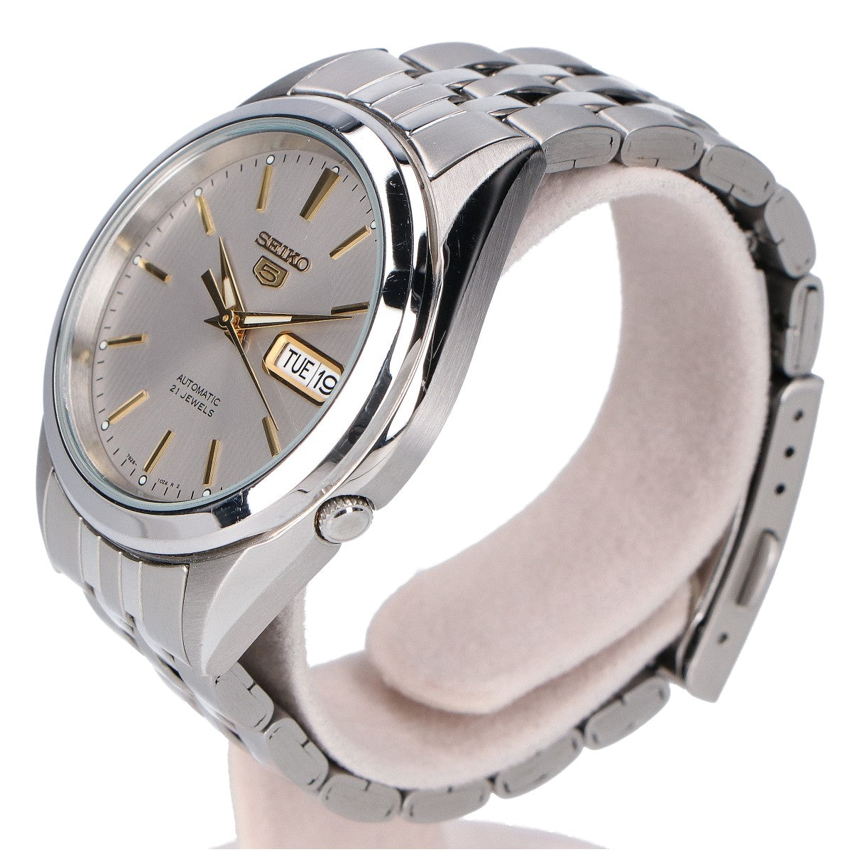 SEIKO セイコー SNKL19J1 7S26 SEIKO 5 セイコー5 デイデイト シースルーバック 自動巻き 腕時計