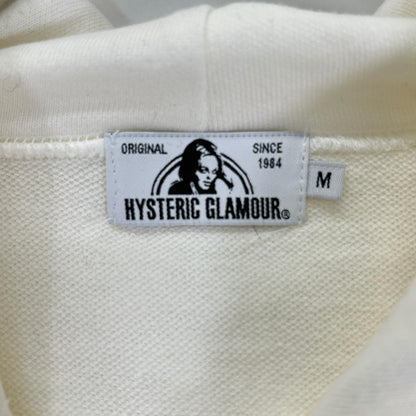 HYSTERIC GLAMOUR ヒステリックグラマー 02182CF04 ベージュ ロゴパーカー トップス