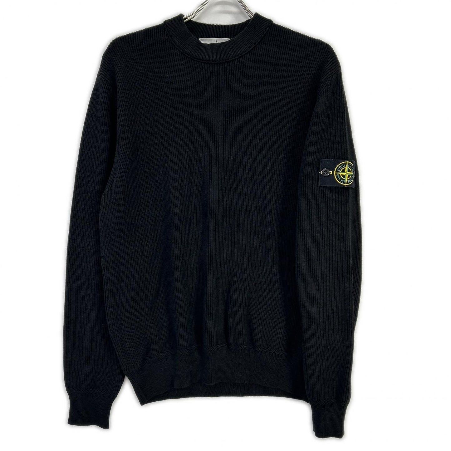 STONE ISLAND ストーンアイランド L1S155100154S00D8 ブラック ニットプルオーバー トップス