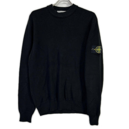 STONE ISLAND ストーンアイランド L1S155100154S00D8 ブラック ニットプルオーバー トップス