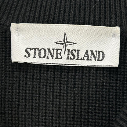 STONE ISLAND ストーンアイランド L1S155100154S00D8 ブラック ニットプルオーバー トップス