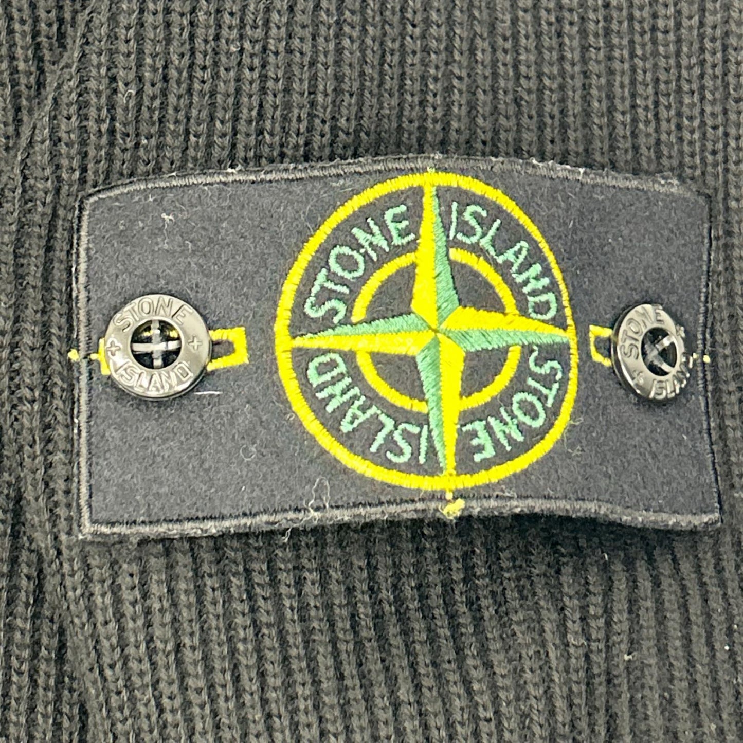 STONE ISLAND ストーンアイランド L1S155100154S00D8 ブラック ニットプルオーバー トップス