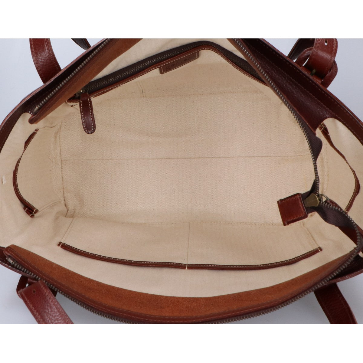 genten Genten Leather 2-Way Tote Bag