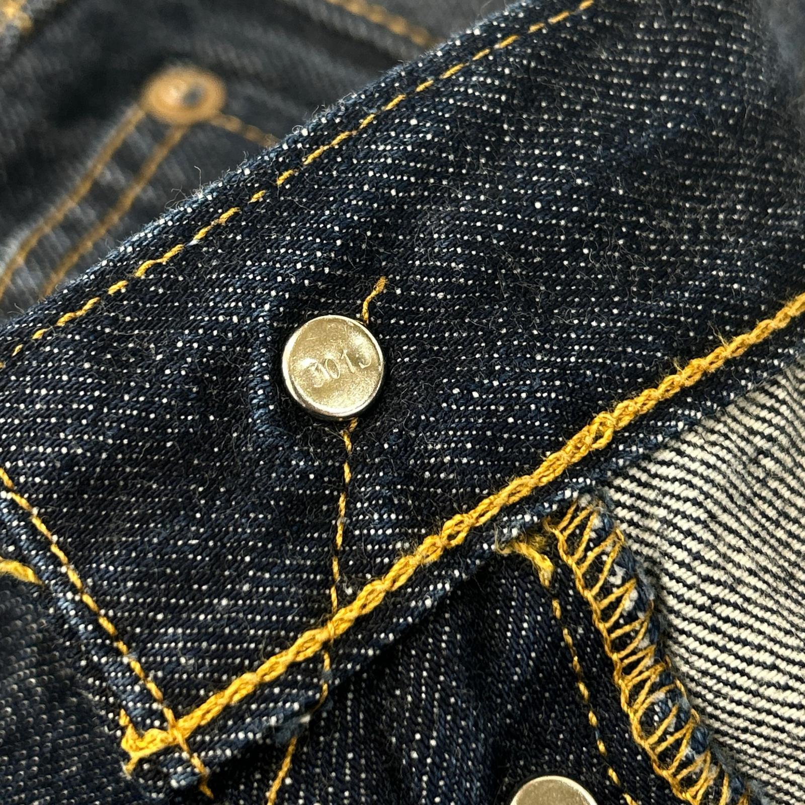 LEVI'S PC9-47501-0201 indigo 501XX reproduction model denim pants bottoms