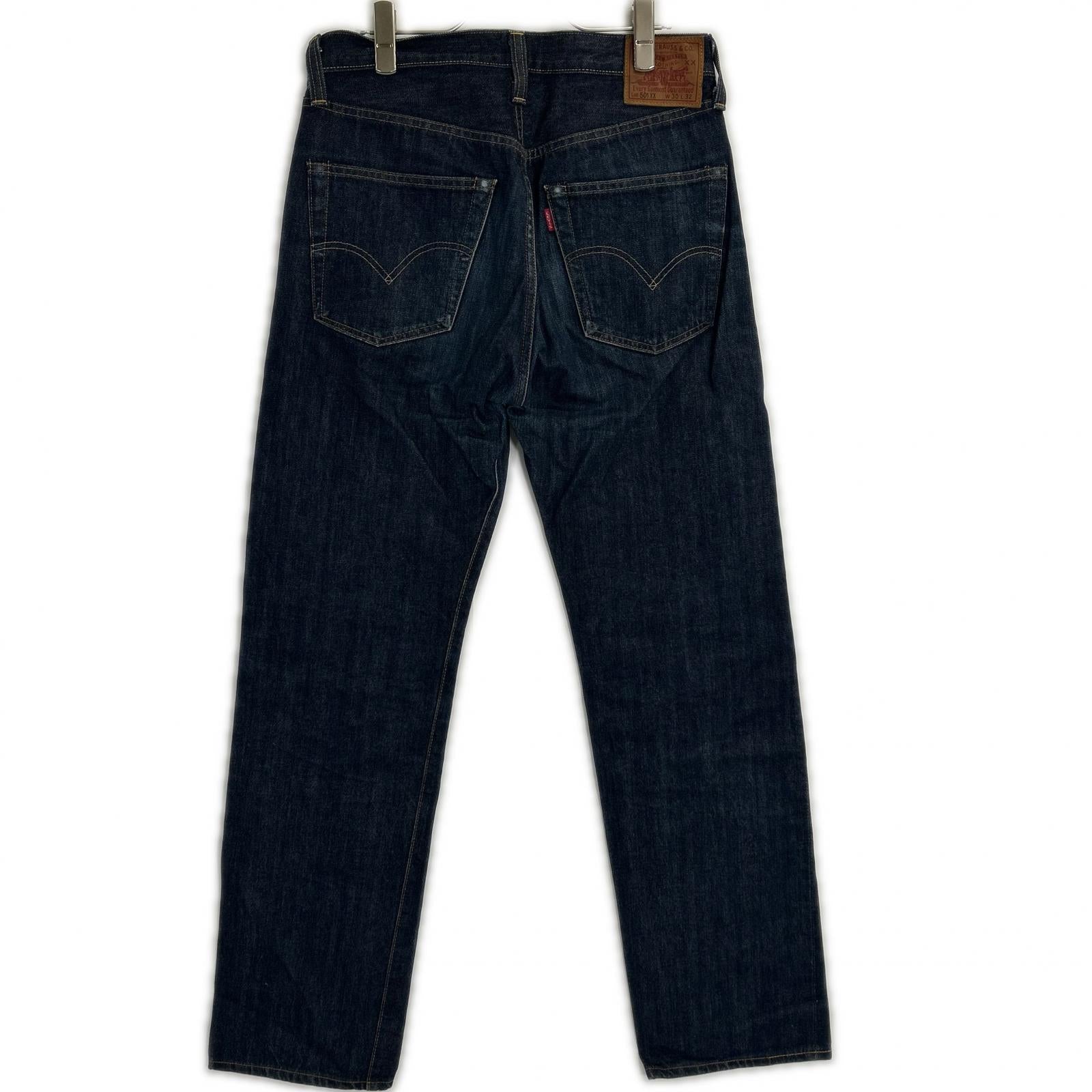 LEVI'S PC9-47501-0201 indigo 501XX reproduction model denim pants bottoms