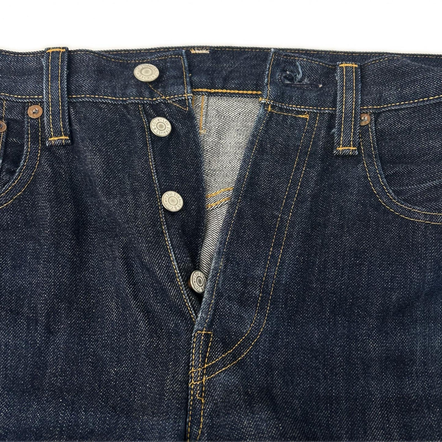 LEVI'S PC9-47501-0201 indigo 501XX reproduction model denim pants bottoms