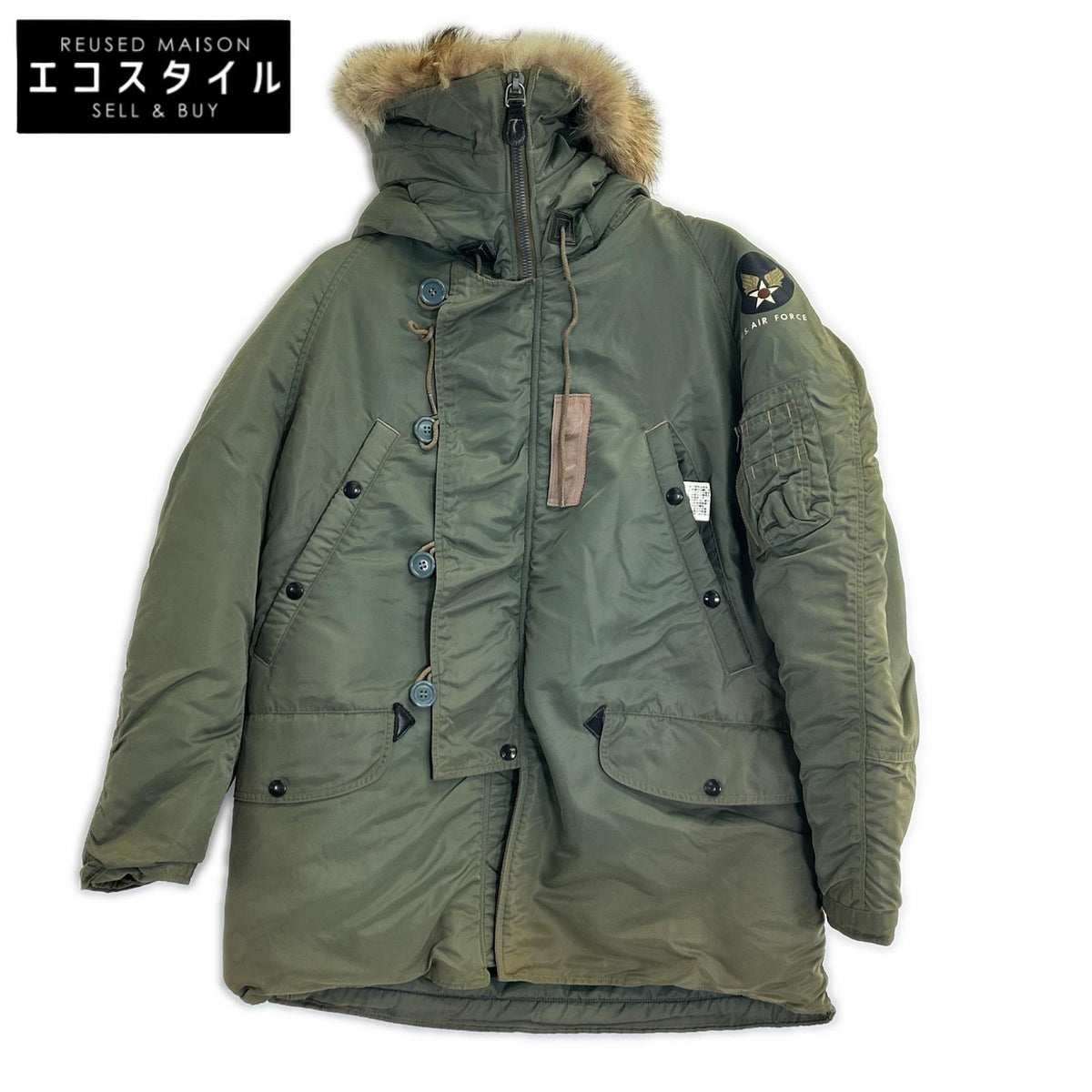BUZZ RICKSON'S バズリクソンズ M13675 カーキ N-3Bフライトジャケット ジャケット