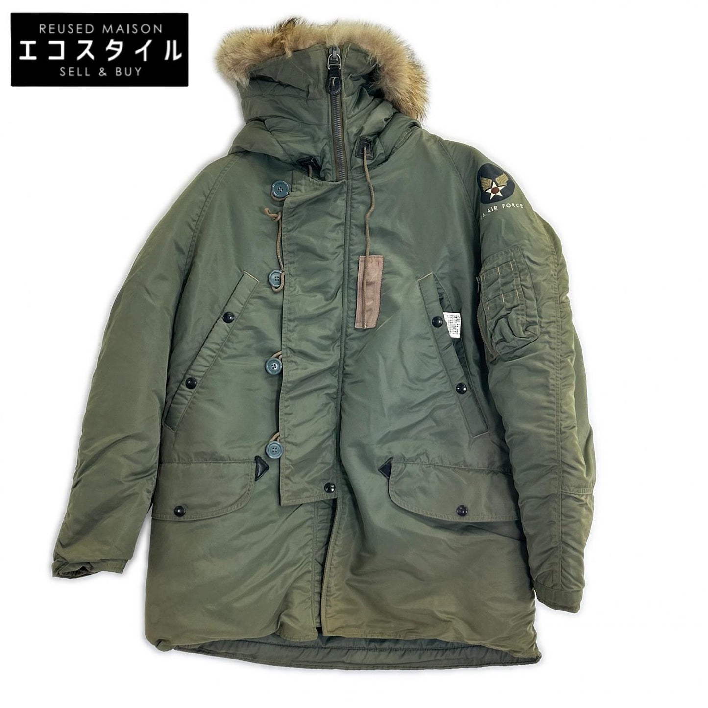 BUZZ RICKSON'S バズリクソンズ M13675 カーキ N-3Bフライトジャケット ジャケット