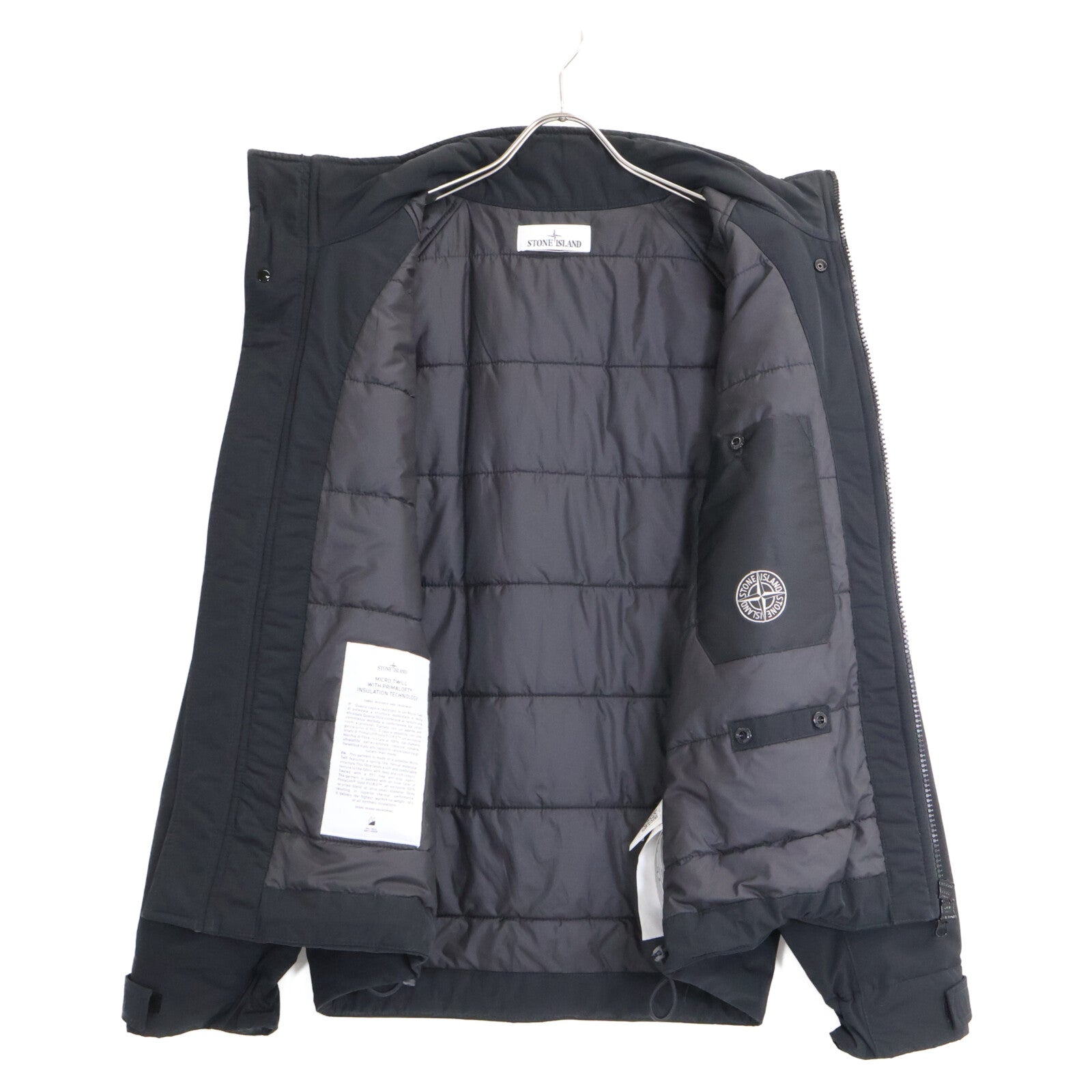 STONE ISLAND ストーンアイランド 【国内正規】791541926 ポリエステルマイクロツイルパデッドスタンドカラーブルゾン ジャケット
