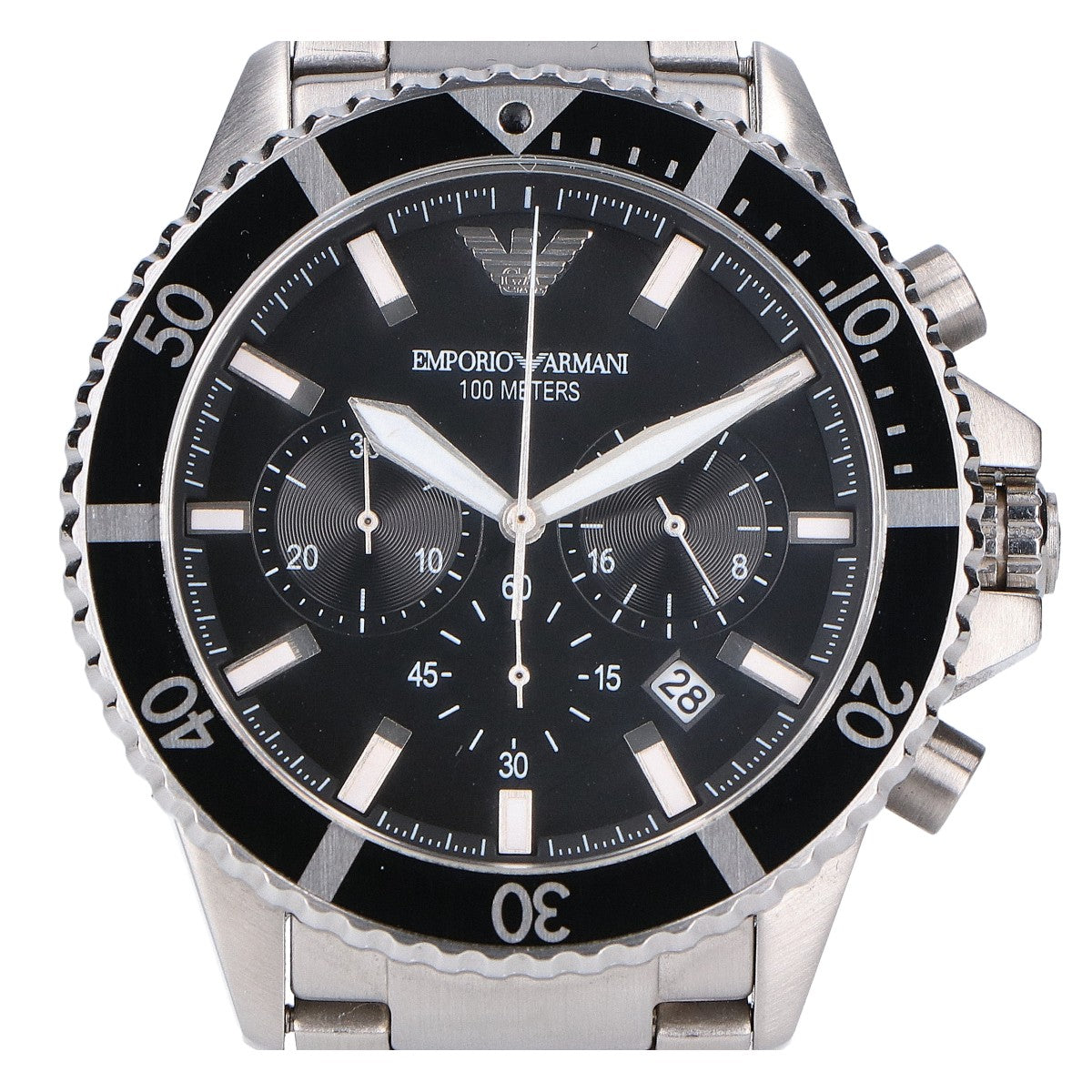 EMPORIOARMANI エンポリオアルマーニ AR-11360 クロノグラフ クォーツ 腕時計