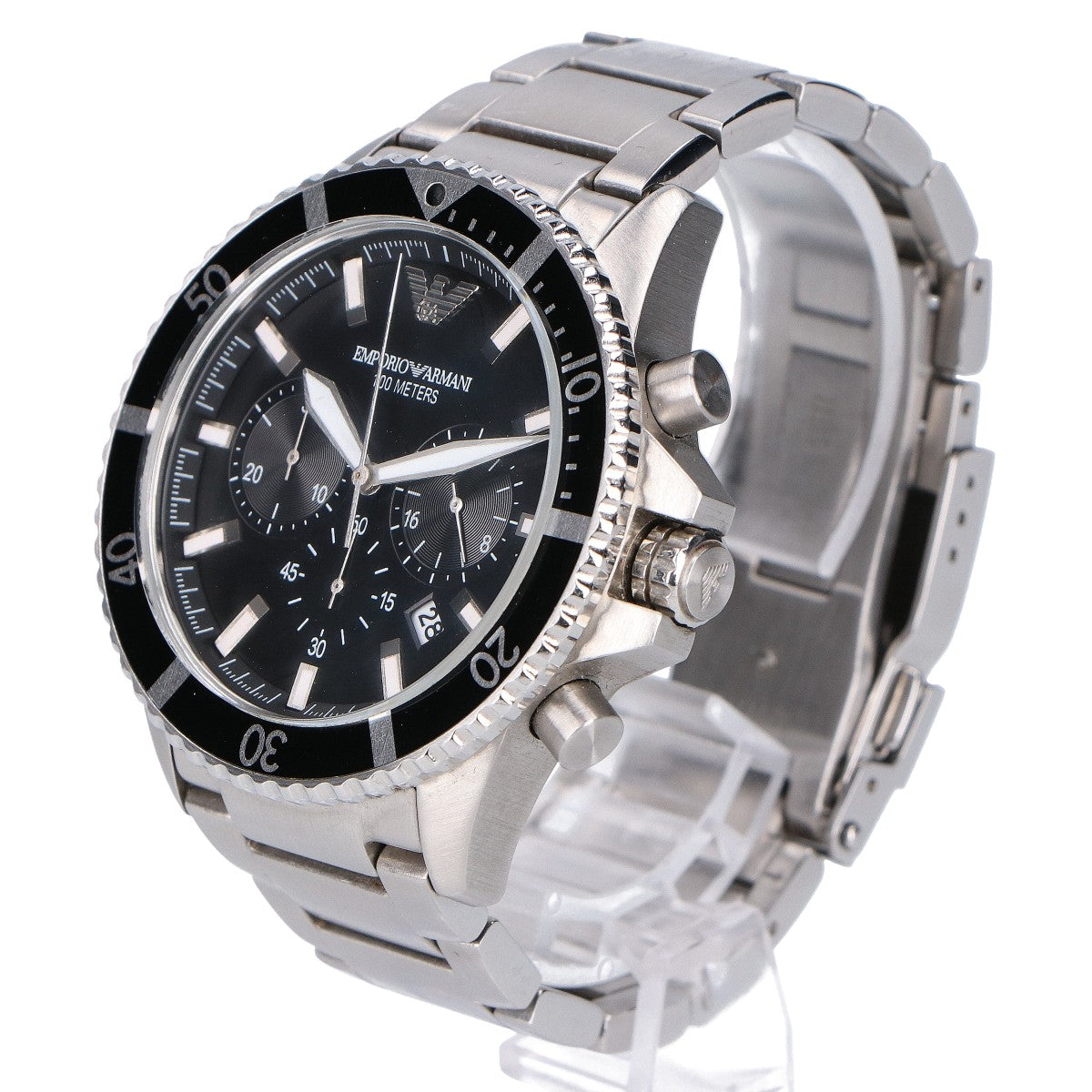 EMPORIOARMANI エンポリオアルマーニ AR-11360 クロノグラフ クォーツ 腕時計