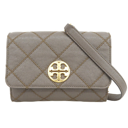 Tory Burch トリーバーチ Willa チェーンウォレット ショルダーバッグ レディース グレージュ ショルダーバッグ
