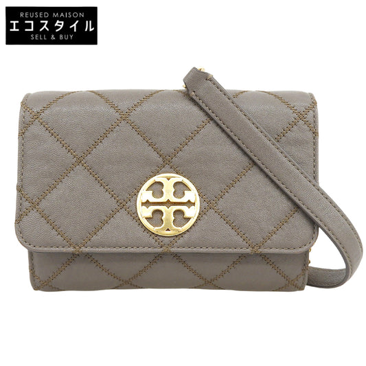 Tory Burch トリーバーチ Willa チェーンウォレット ショルダーバッグ レディース グレージュ ショルダーバッグ