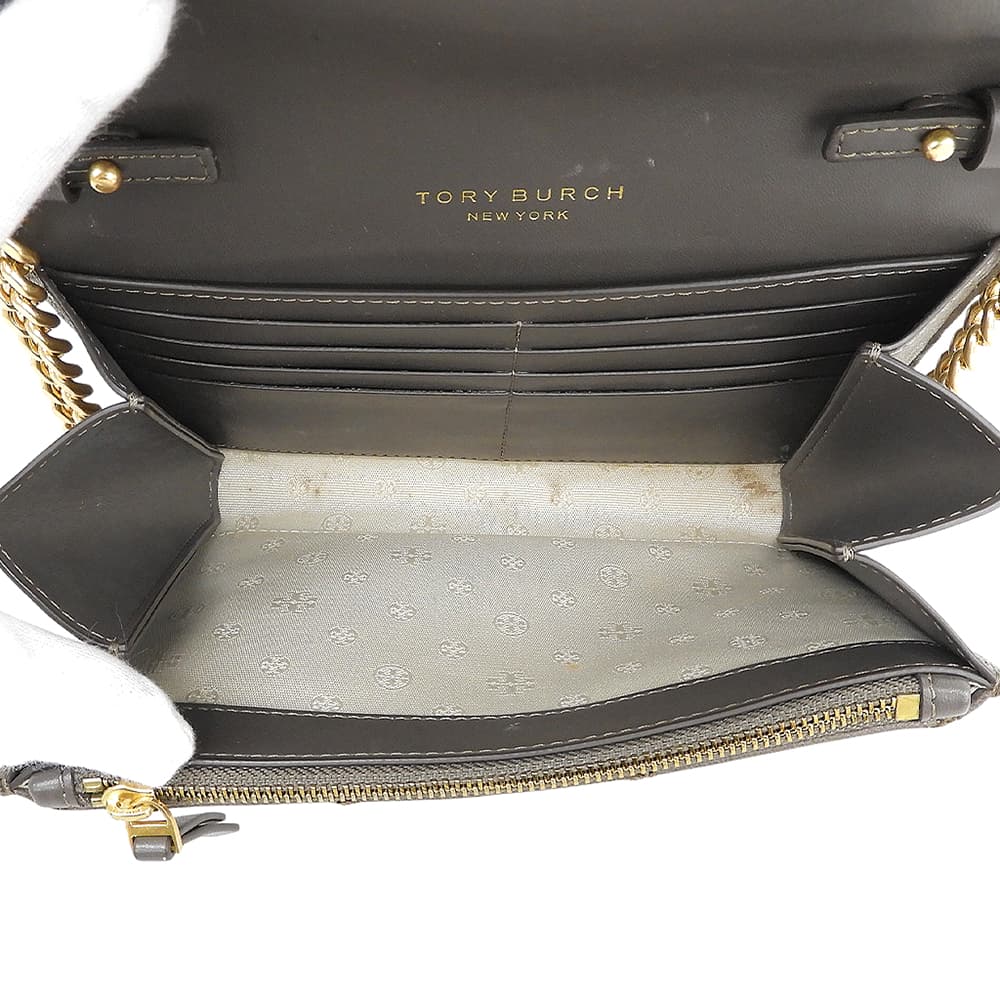 Tory Burch トリーバーチ Willa チェーンウォレット ショルダーバッグ レディース グレージュ ショルダーバッグ