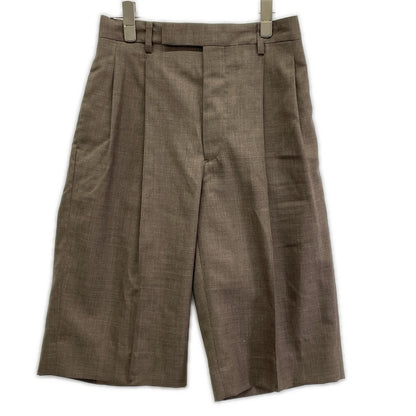 AURALEE オーラリー A22SP05WT ブラウン TROPICAl WOOL ショーツ ボトムス