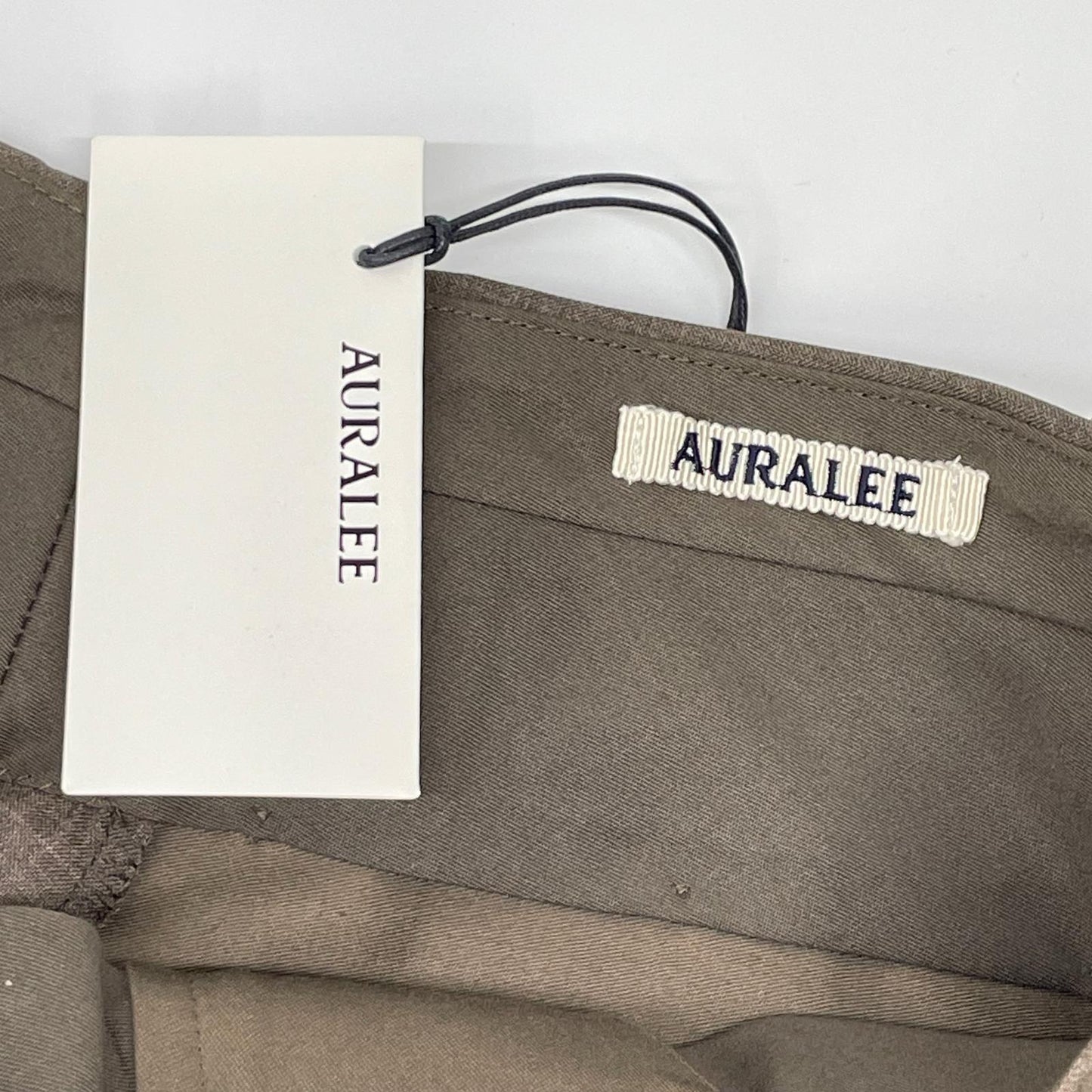 AURALEE オーラリー A22SP05WT ブラウン TROPICAl WOOL ショーツ ボトムス