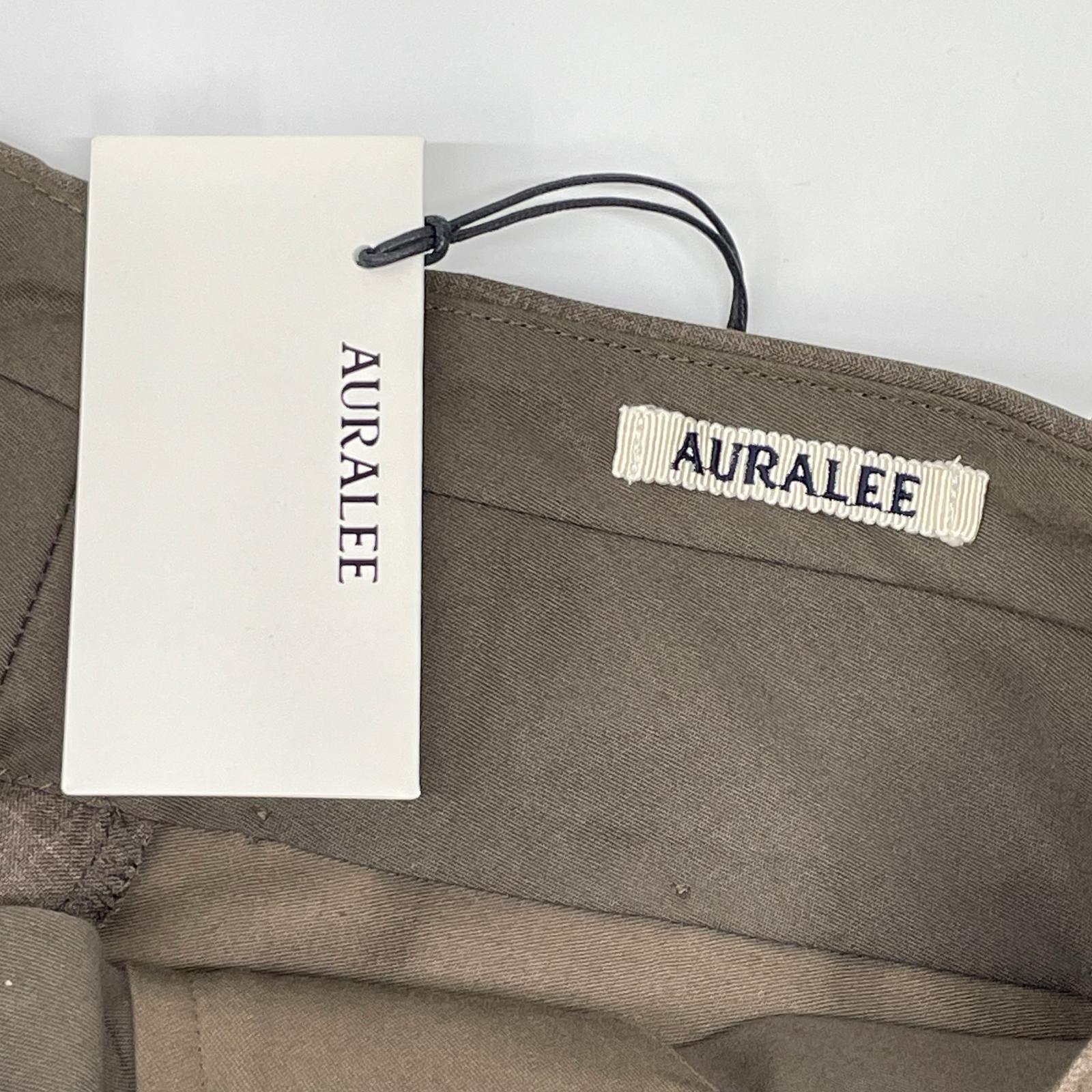 AURALEE オーラリー A22SP05WT ブラウン TROPICAl WOOL ショーツ ボトムス
